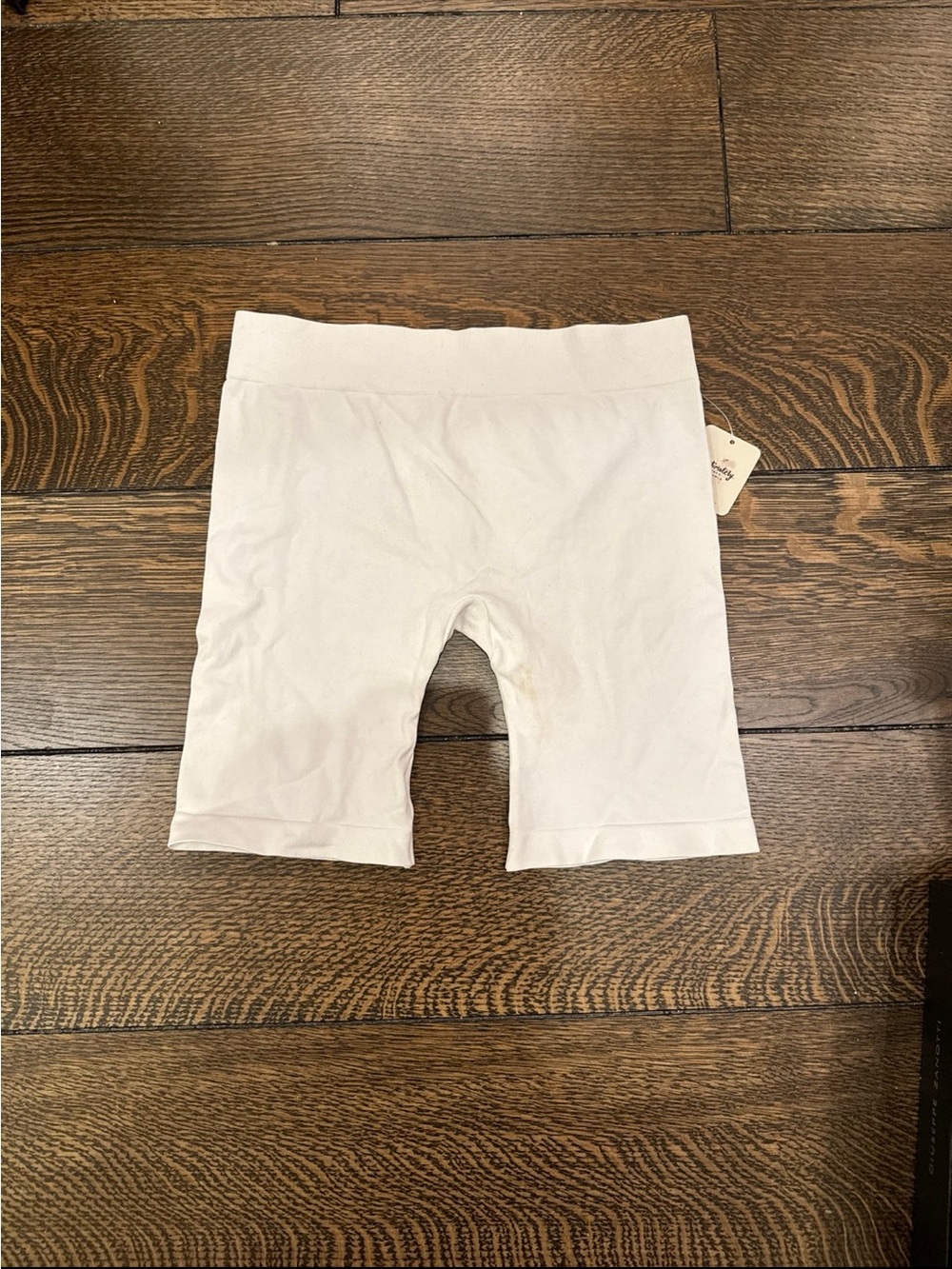 Free People Kids White Bike Shorts